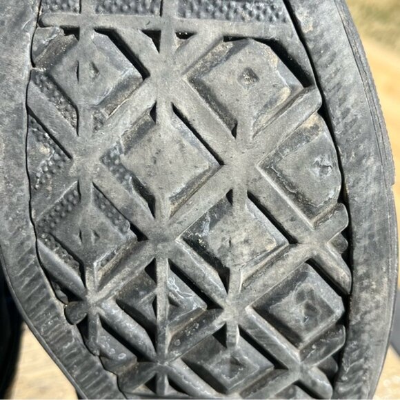 Converse Chuck Taylor All Star Black High-Top Sneakers - Picture 12 of 13